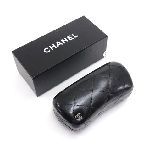 buy real chanel sunglass case|chanel glasses case with chain.